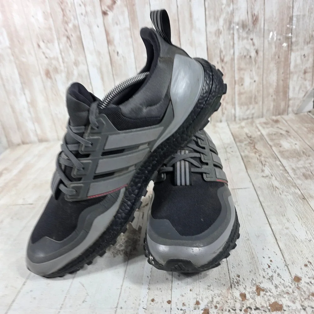 Adidas Ultraboost All Terrain Mens Black Grey Running Shoes EG8098 Size 13
